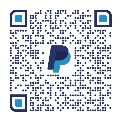 PayPal payment QR code - scan to pay